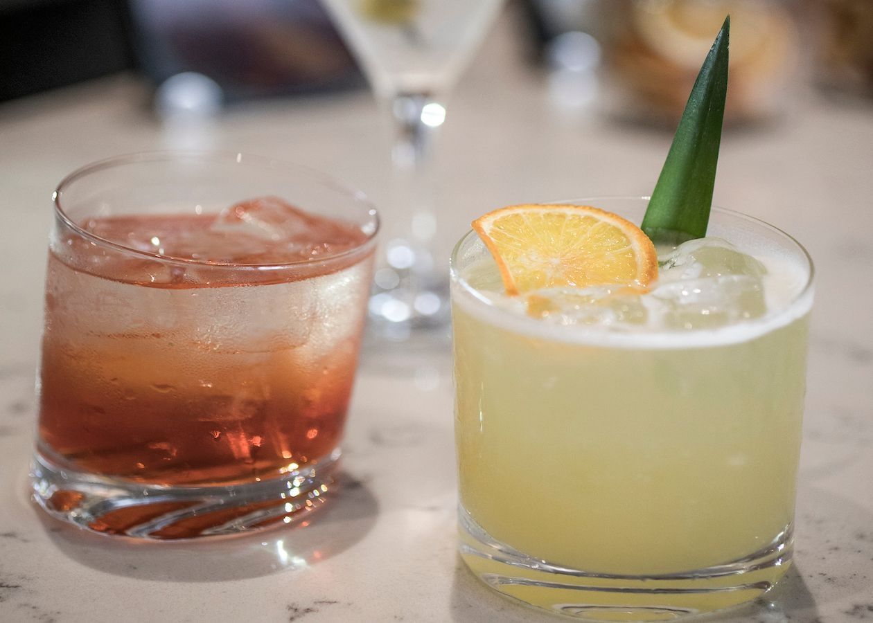Classic cocktails Blanc Lobby bar