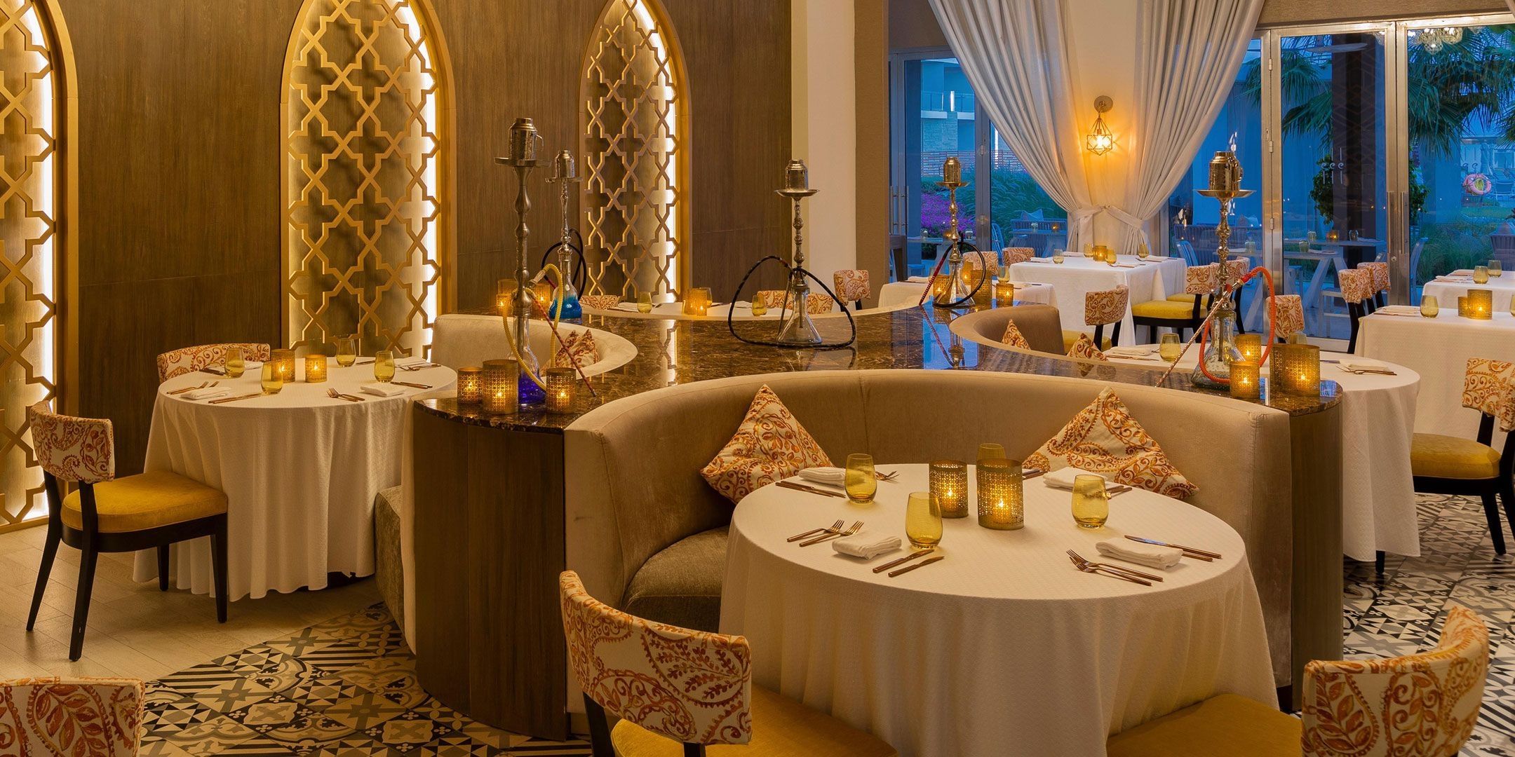 Mezze Lebanese cuisine fine dining resorts