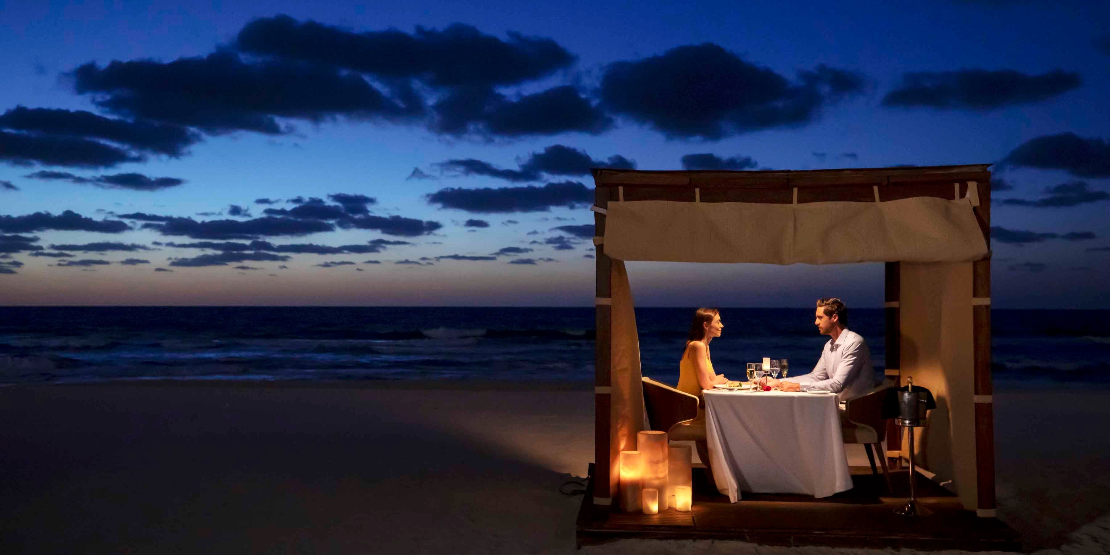 Private dinners under starlight
