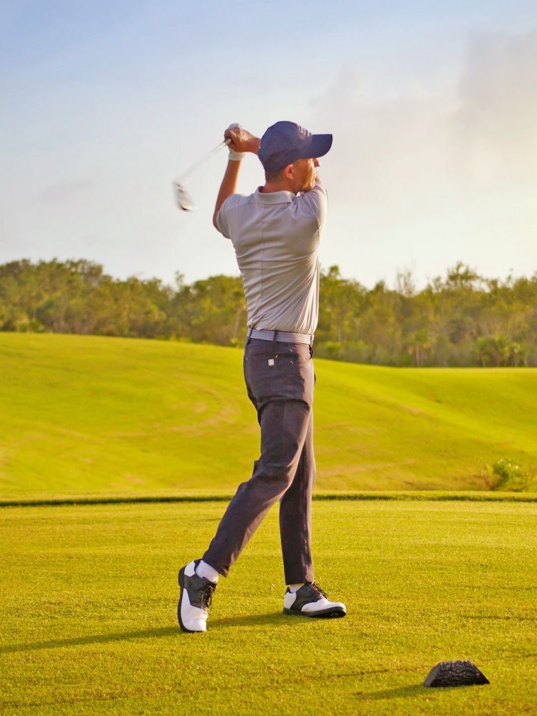 Professional golfer Cancun